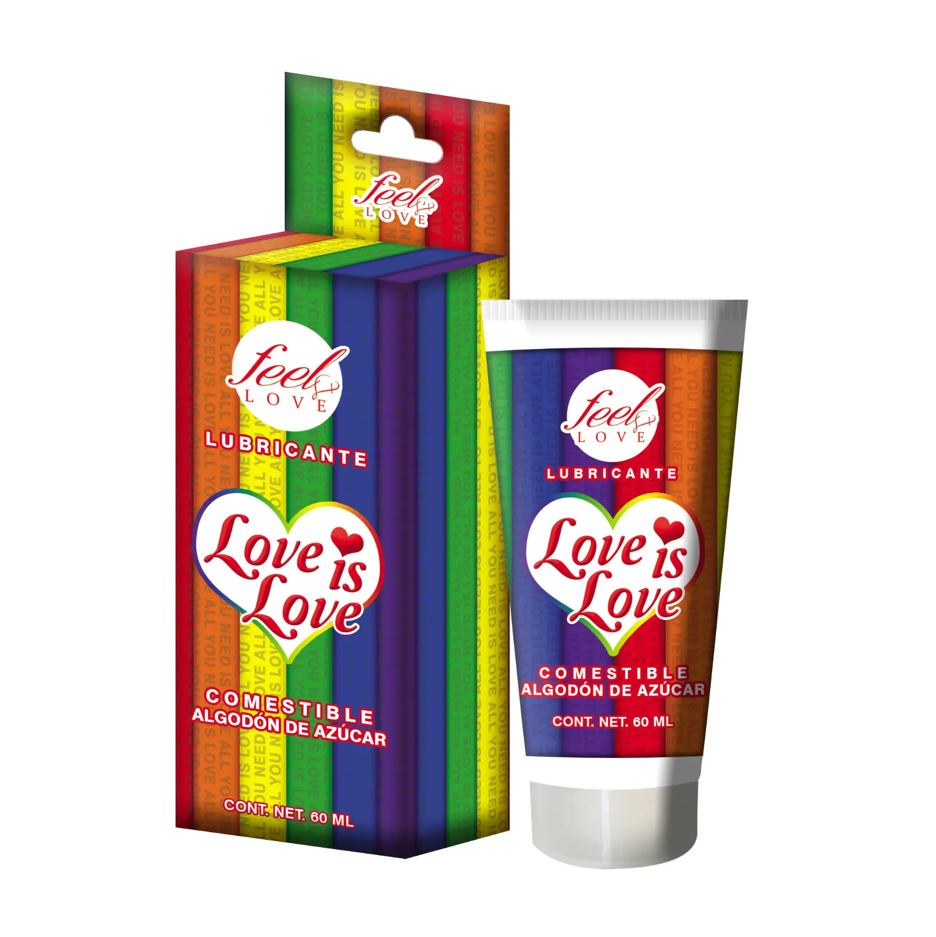 [FEEL-LOVE] Lubricante Feel Love 60ml LOVE IS LOVE