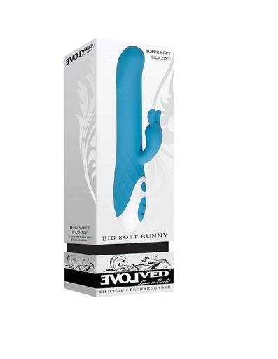 JUGUETES Big Soft Bunny Super Soft Silicon