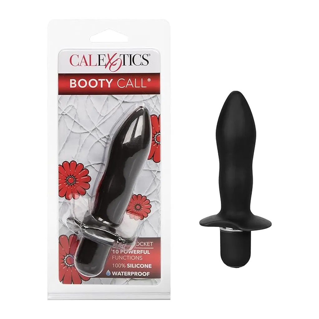 JUGUETES - Booty Call Pure Silicon Rocket Black