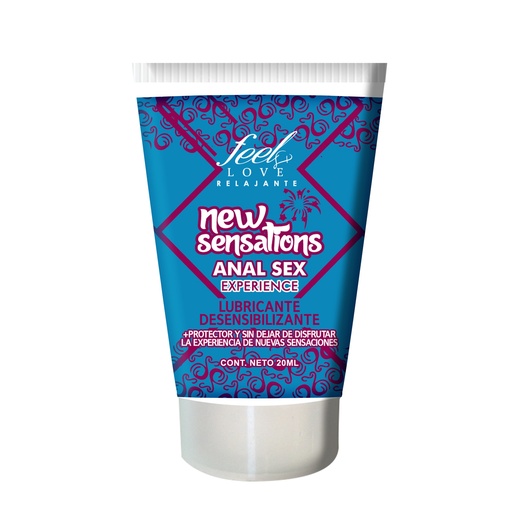 [NEW-LUB20] Anal Sex New Sensations 20ml LUBRICANTE