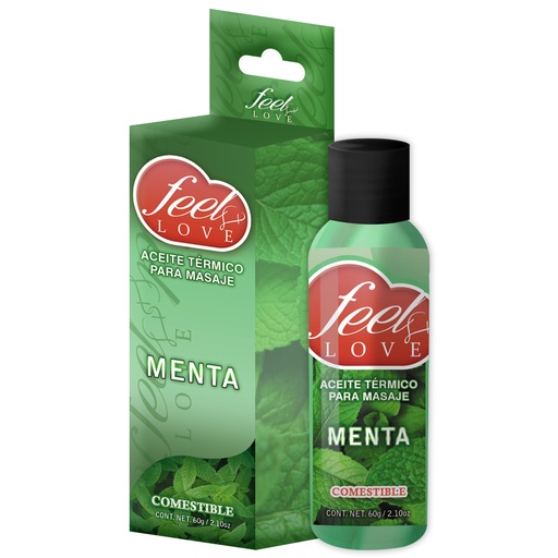 [FEEL-ACMN] Aceite Térmico Feel Love Menta 60ml