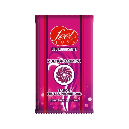 [SOB MUL FRUT] Sobre Multiorgasmico 5ml (FRUTAS PROHIBIDAS)